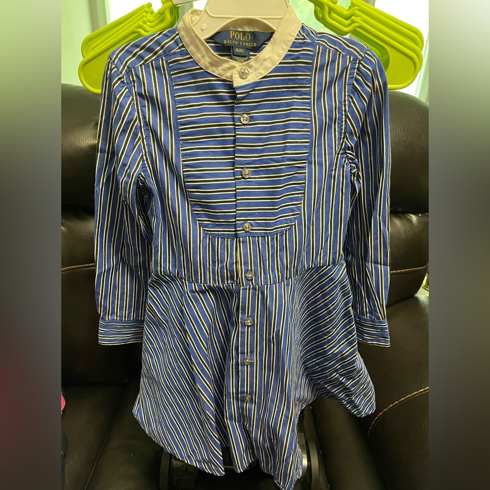 LITTLE GIRLS POLO DRESS